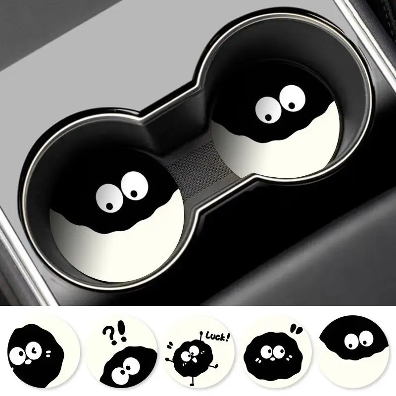 

Car Coasters, Car Goodies, Creative Water Coasters, Car Interior Decorations, Non-slip Storage Mats, Universal