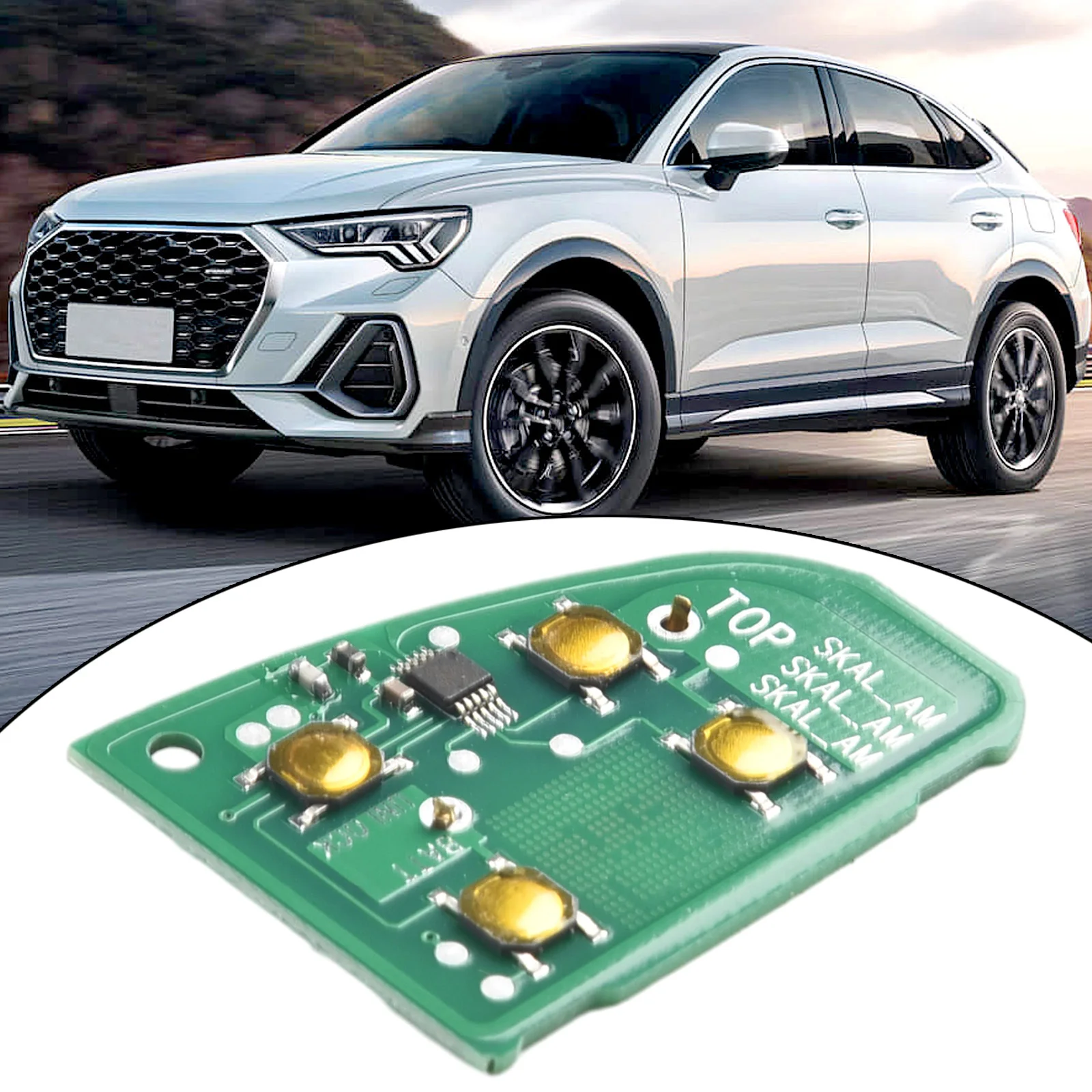 Nova chave remota da placa de circuito, fácil de instalar, alta sensibilidade, longa vida útil, componente eletrônico de 4 botões