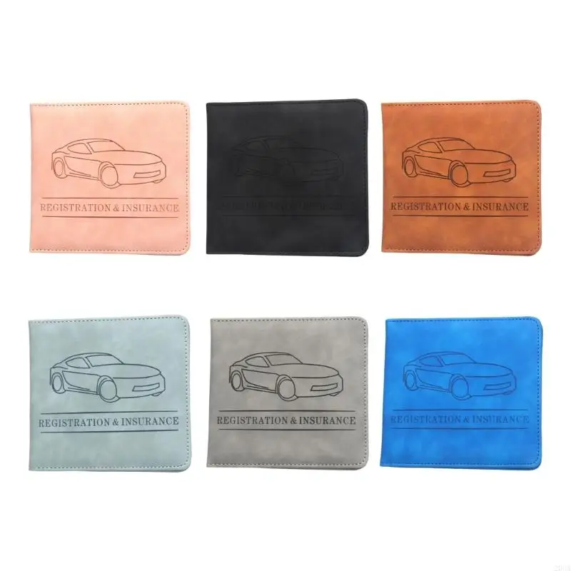

Car Registration and Insurance Holder Vehicle Glove Box Case for Auto Driver License Car Document Holder 20CA