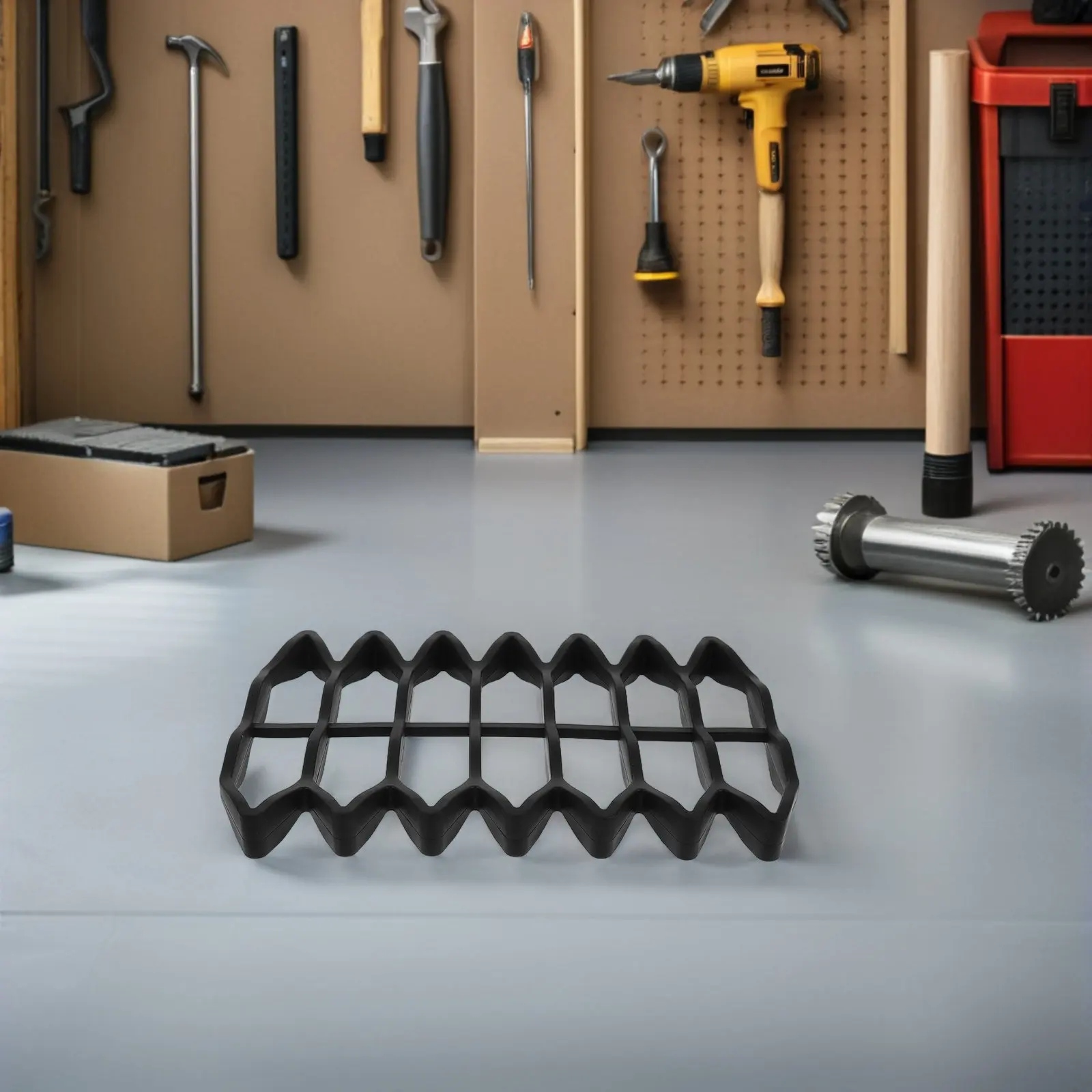 Weatherproof Mailbox Insert Tray Silicone Waterproof Bottom Liner Moisture Barrier Ventilated Grill Design for All Standard