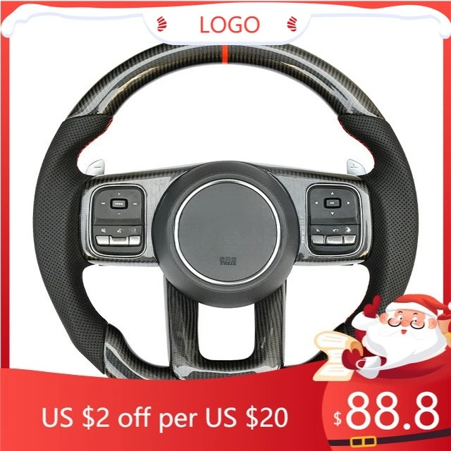 

STLF Interior Accessories Upgrade Modified Carbon Fiber Steering Wheel Assembly for GMW Tank 300