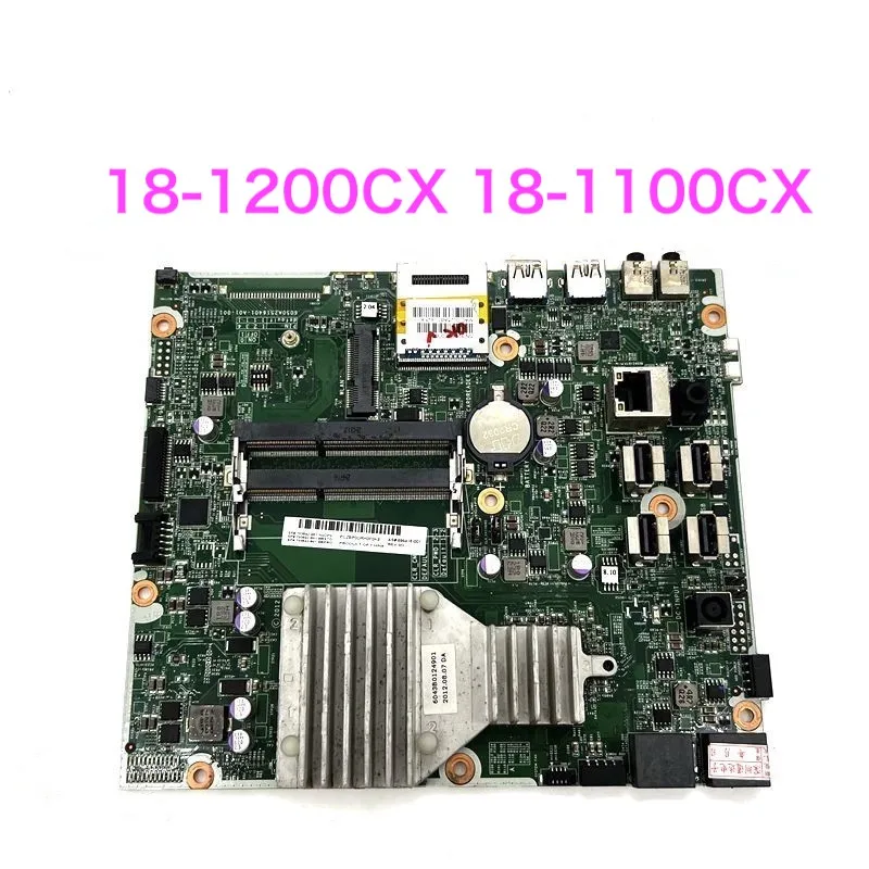 

Suitable For HP 18-1200CX 18-1100CX Motherboard 703642-001 703642-501 698416-001 Mainboard 100% Tested OK Fully Work