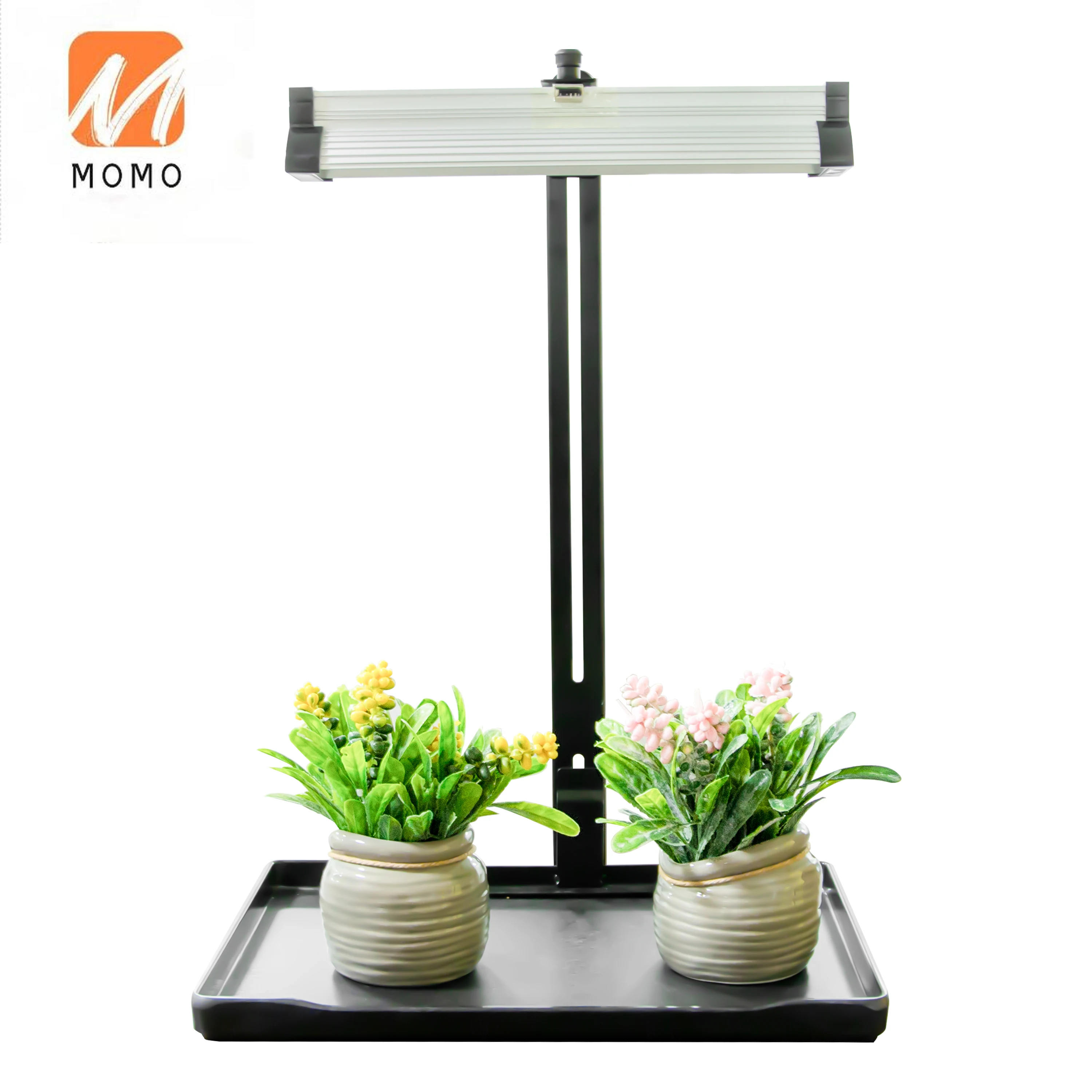 Houseplant holder full spectrum LED growth light adjustable benchtop growth light bracket, 4 feet high level AC availab