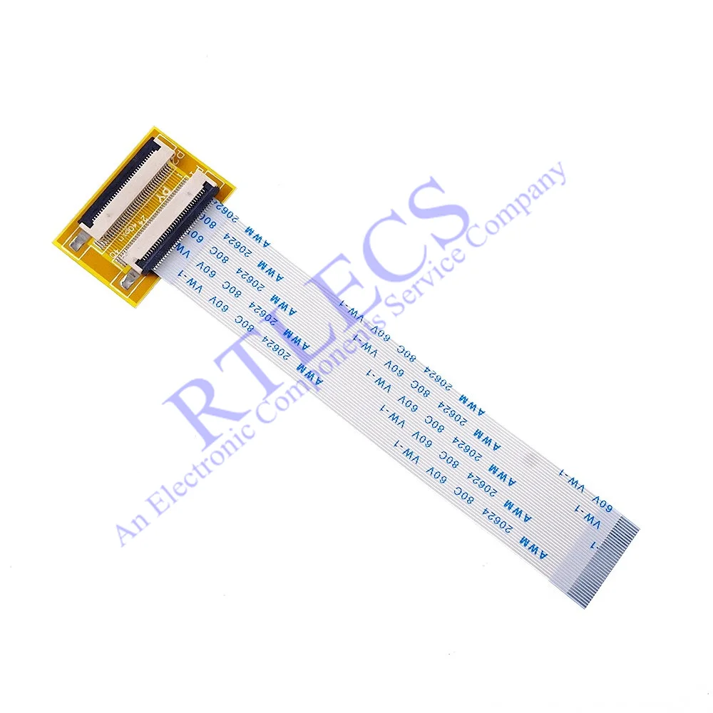 2 Sets 0,5mm Pitch FPC Kabelverlängerungsadapter 6 8 10 12 14 16 20 22 24 30 32 34 36 40 45 50 54 60 Pin FFC Kabel Gleiche Seite – Detail 3