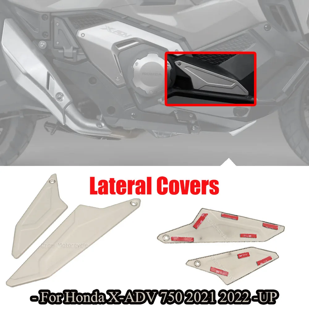 

НОВЫЙ СТИЛЬ, аксессуары для мотоциклов, комплект боковых чехлов, боковые панели, защита, нержавеющая сталь-подходит для Honda X-ADV 750 2021-UP