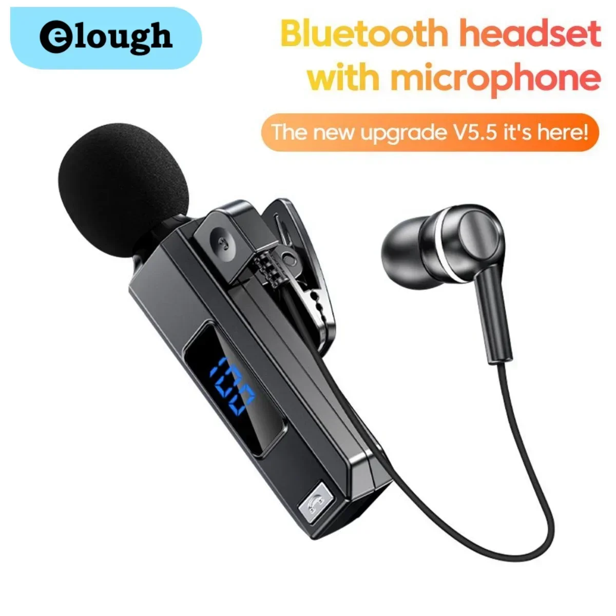 Bluetooth Headset With Microphone ACS Panoramic Sound Effect Digital Noise Cancelling Bluetooth Earphones For Android Iphone