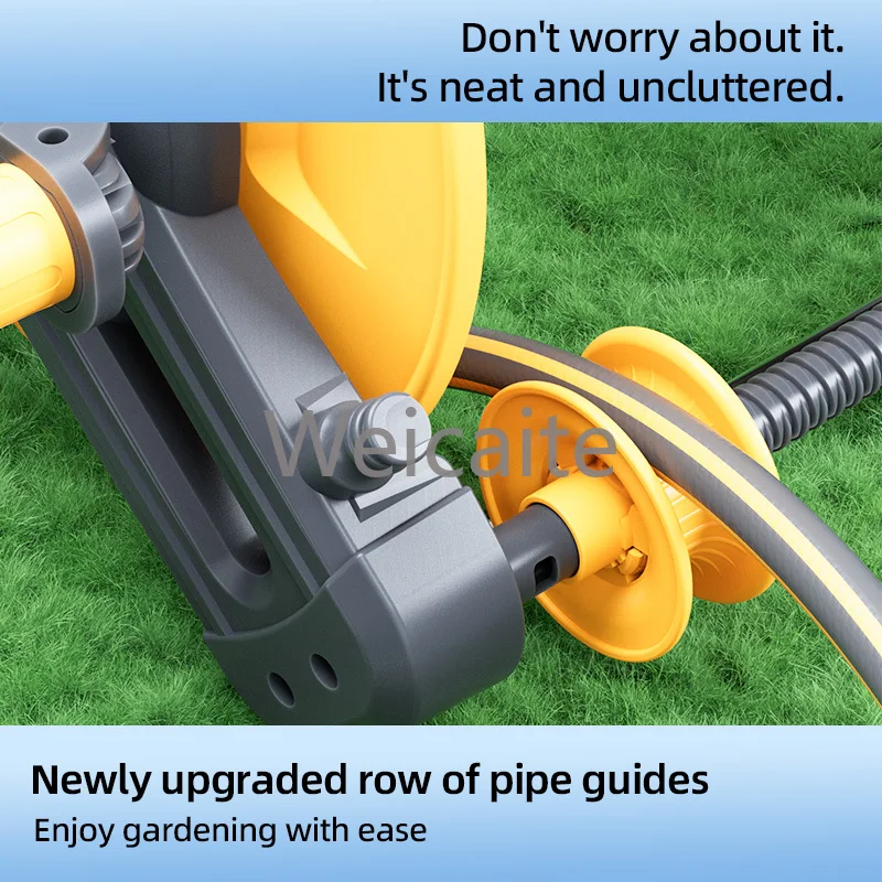 

Anti-winding Heavy Duty Hose System One-button Telescopic Wall-mounted Reel Anti-rust Garden Set Anti-freezing Hose