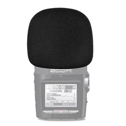 1Pc For Zoom H2N Recorder Windproof Microphone Recording Windshield Anti Noise Pop Filter Windscreen Sponge Mic Cover Foam Black