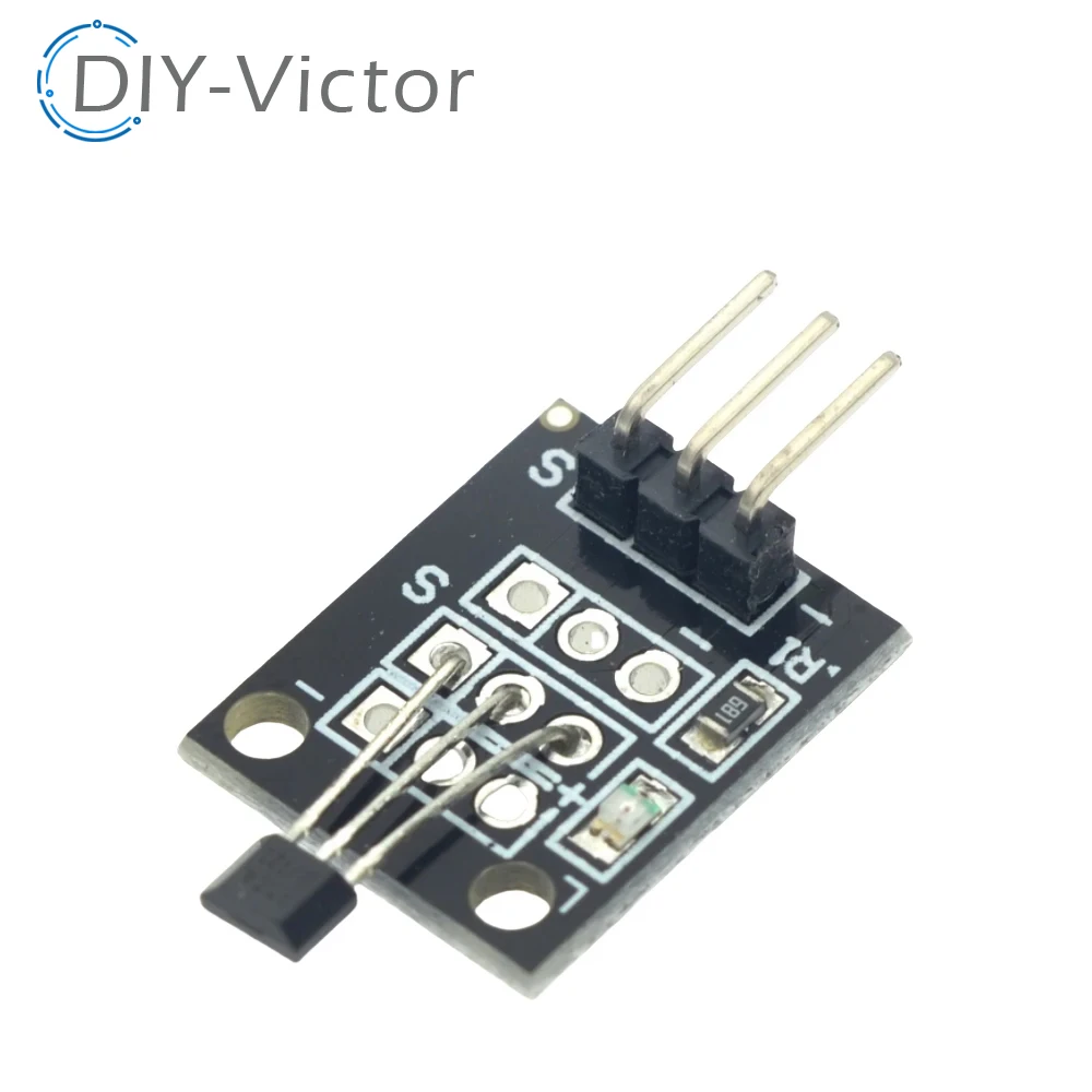 1/5/10PCS KY-003 Modulo sensore magnetico Hall, per Arduino AVR Smart Cars Starter Kit fai da te