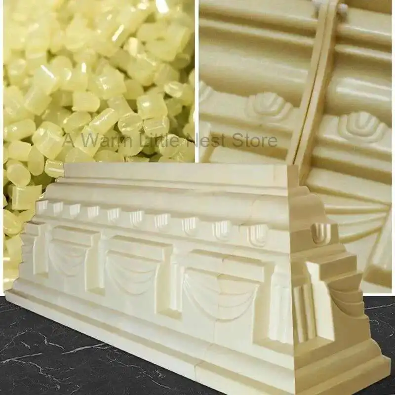 

Modern Art Eaves Line Molds Household Roman Column Cornice Drip Line European Villa Eaves Line Exterior Wall Decoration Template