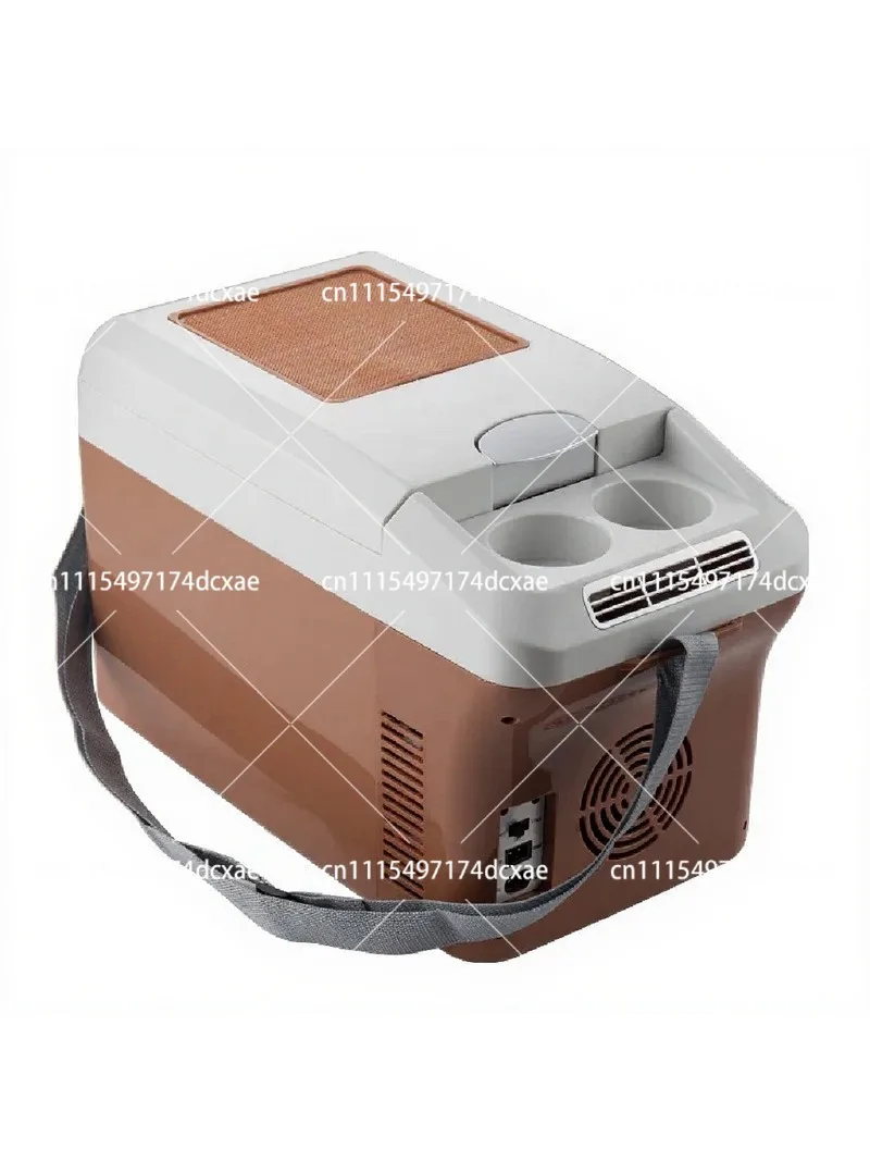 12V/24V/220V 15L Car Refrigerator Portable Cooling & Heating Beverage Cooler for Home and Travel Use