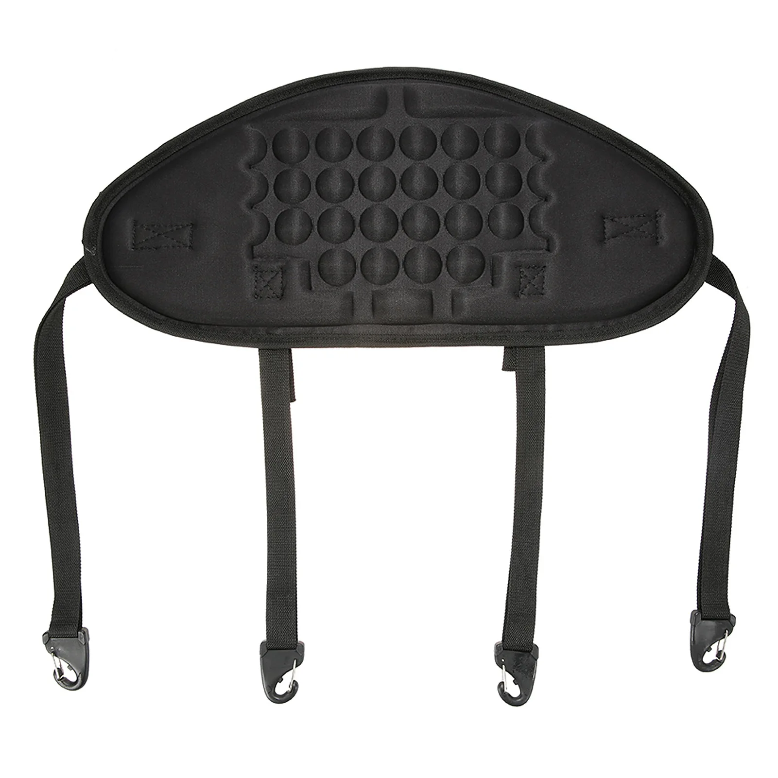 Elliptical backrest with nylon buckle platform boat backrest, children's kayak special cushion