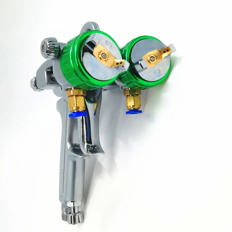 For Auarita PT-29 Power Spray Gun Double Nozzle Wall Painting and Water Glue Spraying Dual Air Paint Gun