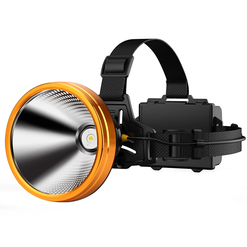 Strong Light Headlamp Charging, Ultra-bright Head-mounted Torch, Outdoor Long-range Ultra-long Battery Life