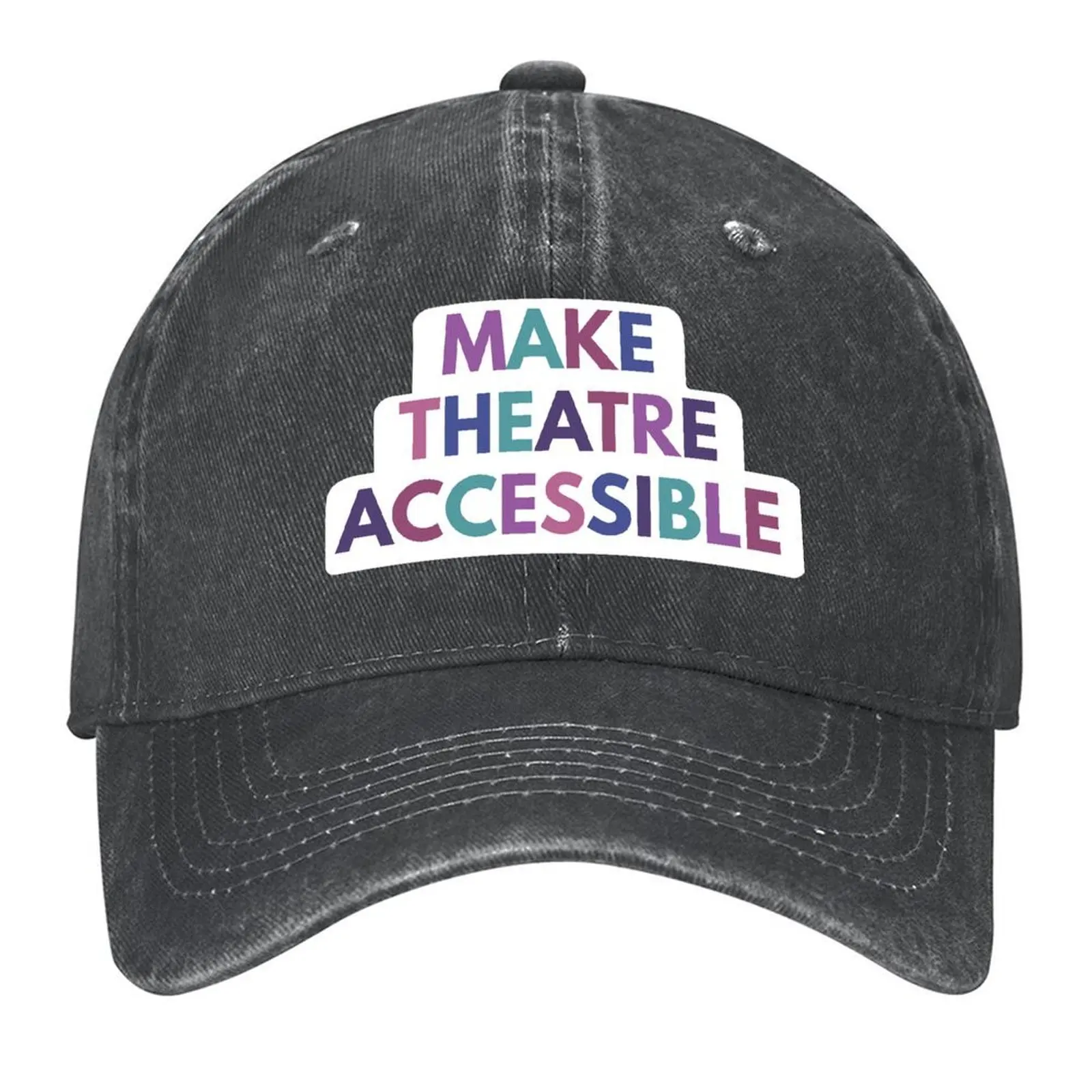 

Make Theatre Accessible Baseball Cap Trucker Hat Luxury Cap men's big size hat Golf Wear Ladies Men's