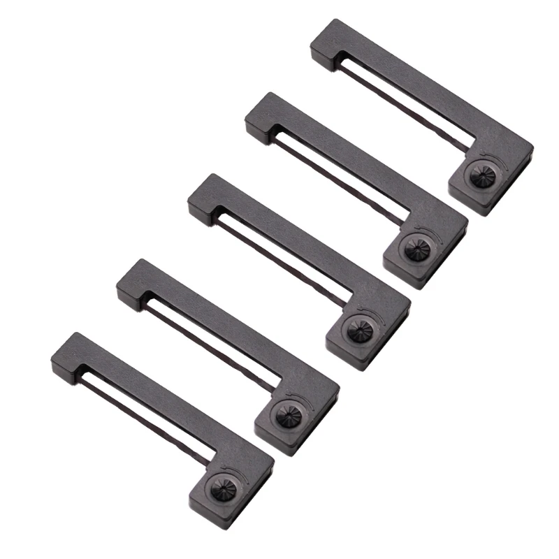 5 Stück Taxi-Farbband-Ersatz für ERC05 M160 M180 M190 M191G M163 Farbbandhalter, klarere und glattere Druckertinte – Detail 3
