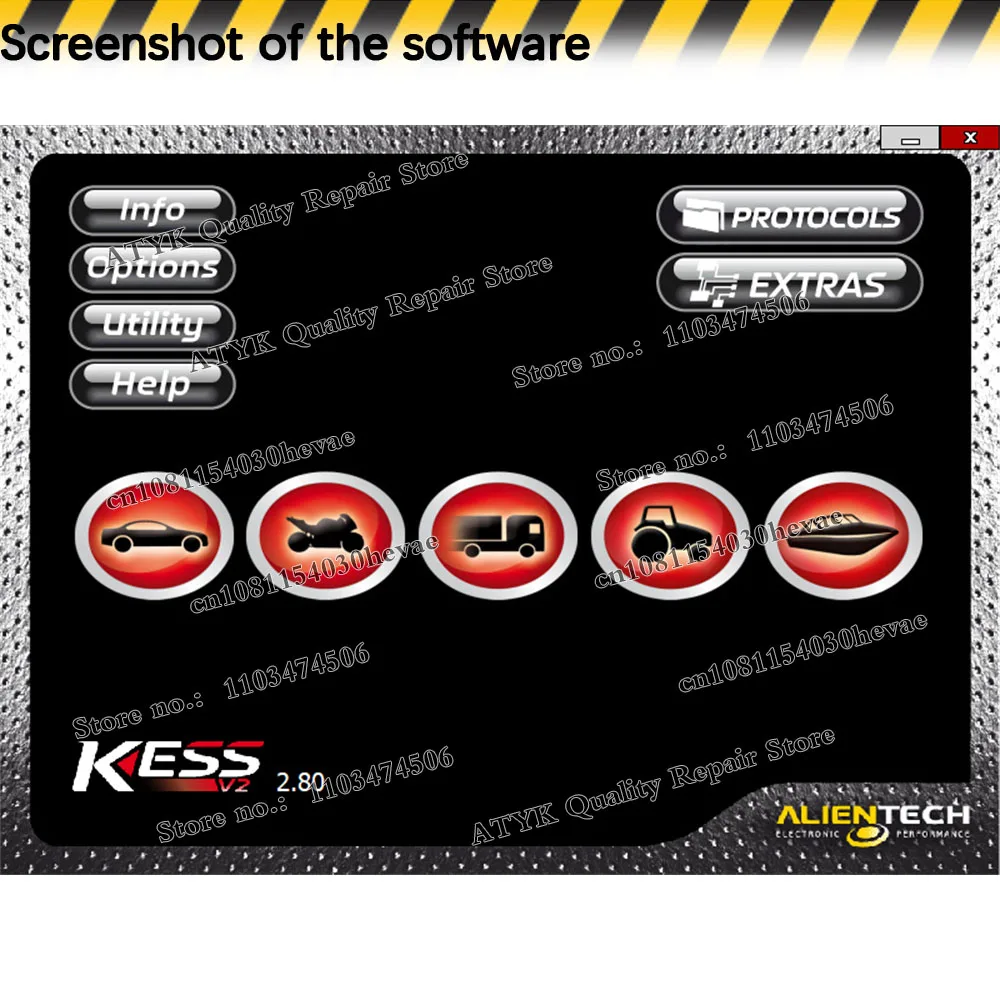 Kess V2 Master Online Ksuite 2.80 Red V5.017 OBD2 Scanner Manager Remap Kit ECU Flash Tool Unlimited KESS ECU Chip Programming view 6
