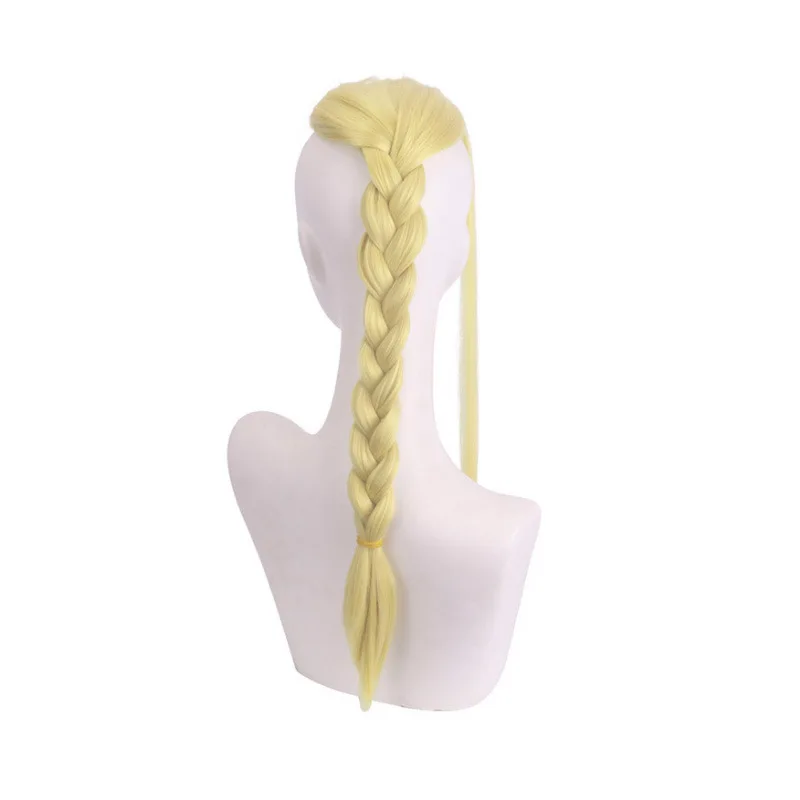 Wig - Tokyo Swastika Avengers Cosplay Anime Wig - Kyouka Ryuujitsubashi Wig - Light Yellow Whip Style