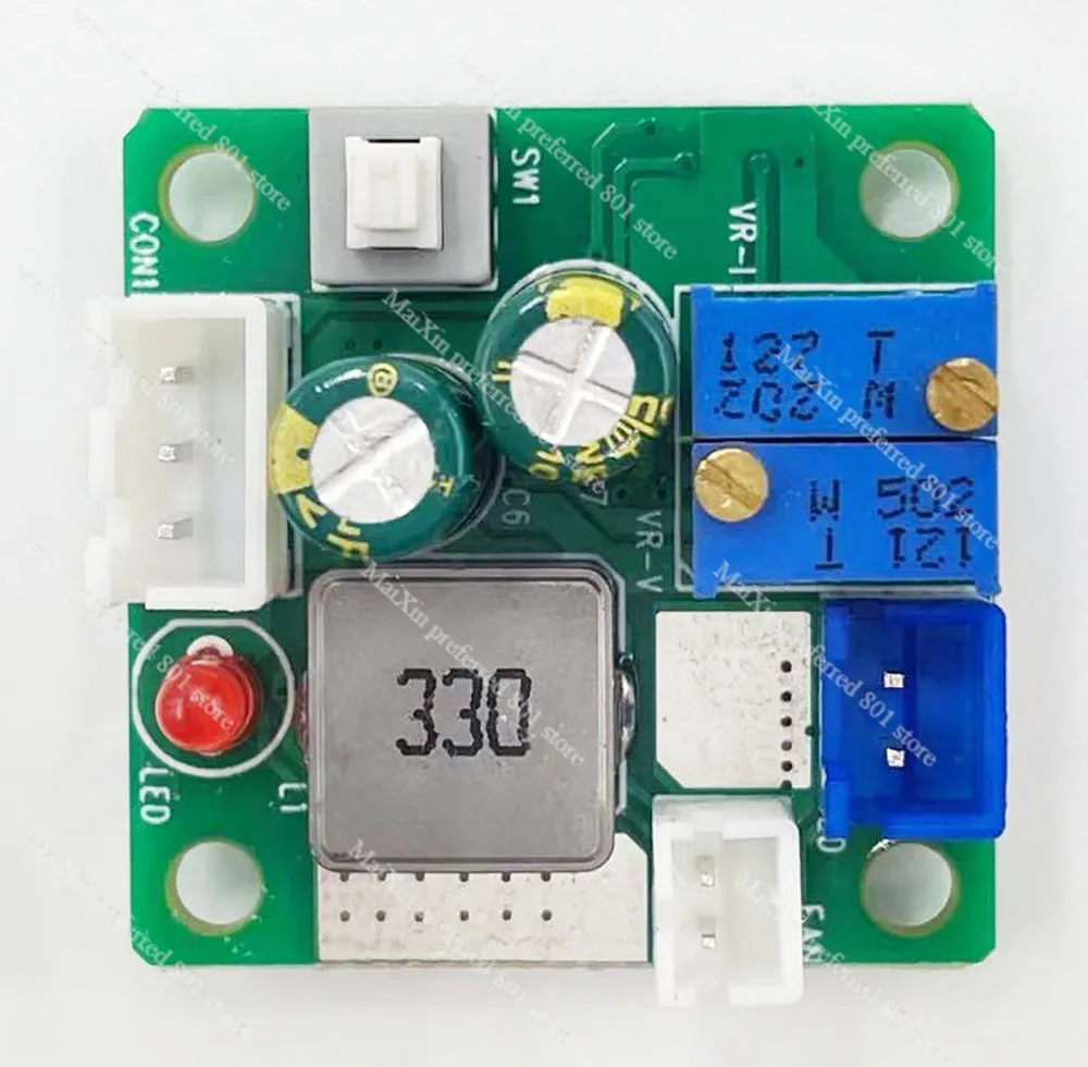 12V step-down constant current driver board, blue light and green light below 2W, diode universal 2A with TTL modulation