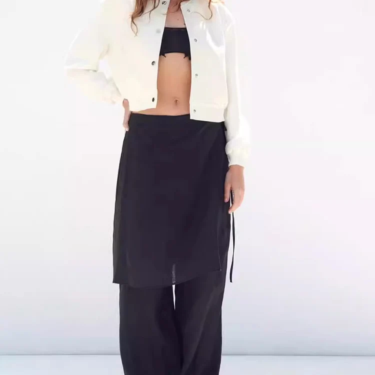 

Белый женский бейсбольный костюм ort Pilot Jaet 399 New Sle Straight Cut из полиэфирного волокна с длинной застежкой на пуговицы Pure C...