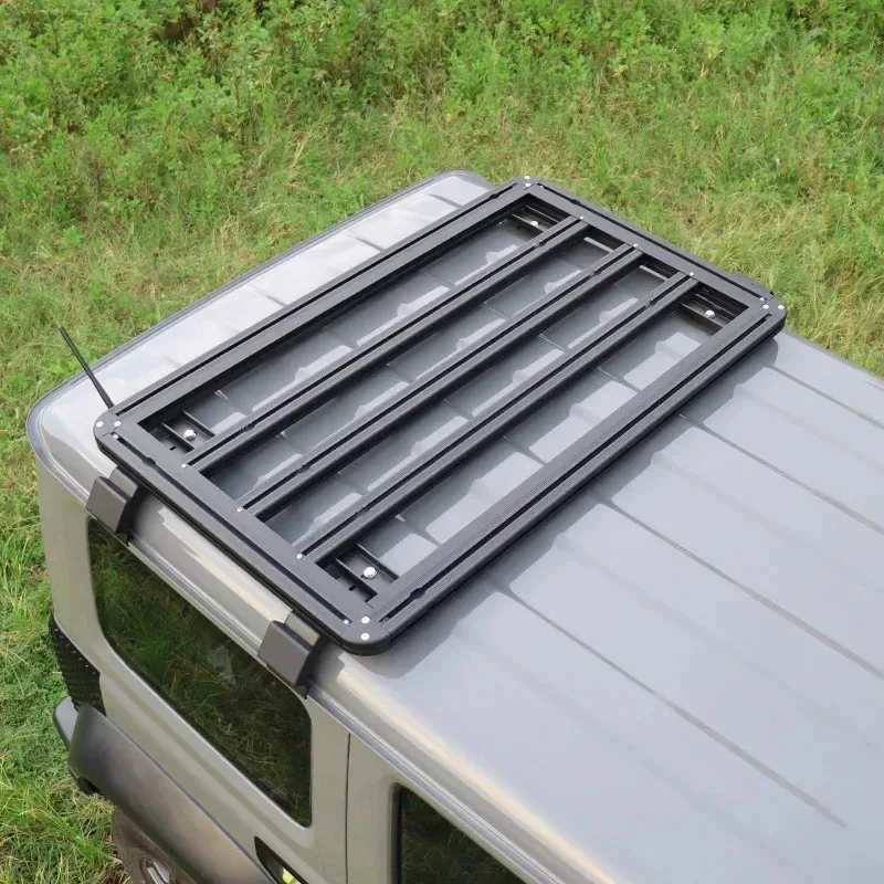 

Universal 4x4 Detachable Car Roof Load Rack Multifunctional Large Carrier for Outdoor Sports Gear Storage Multicolor