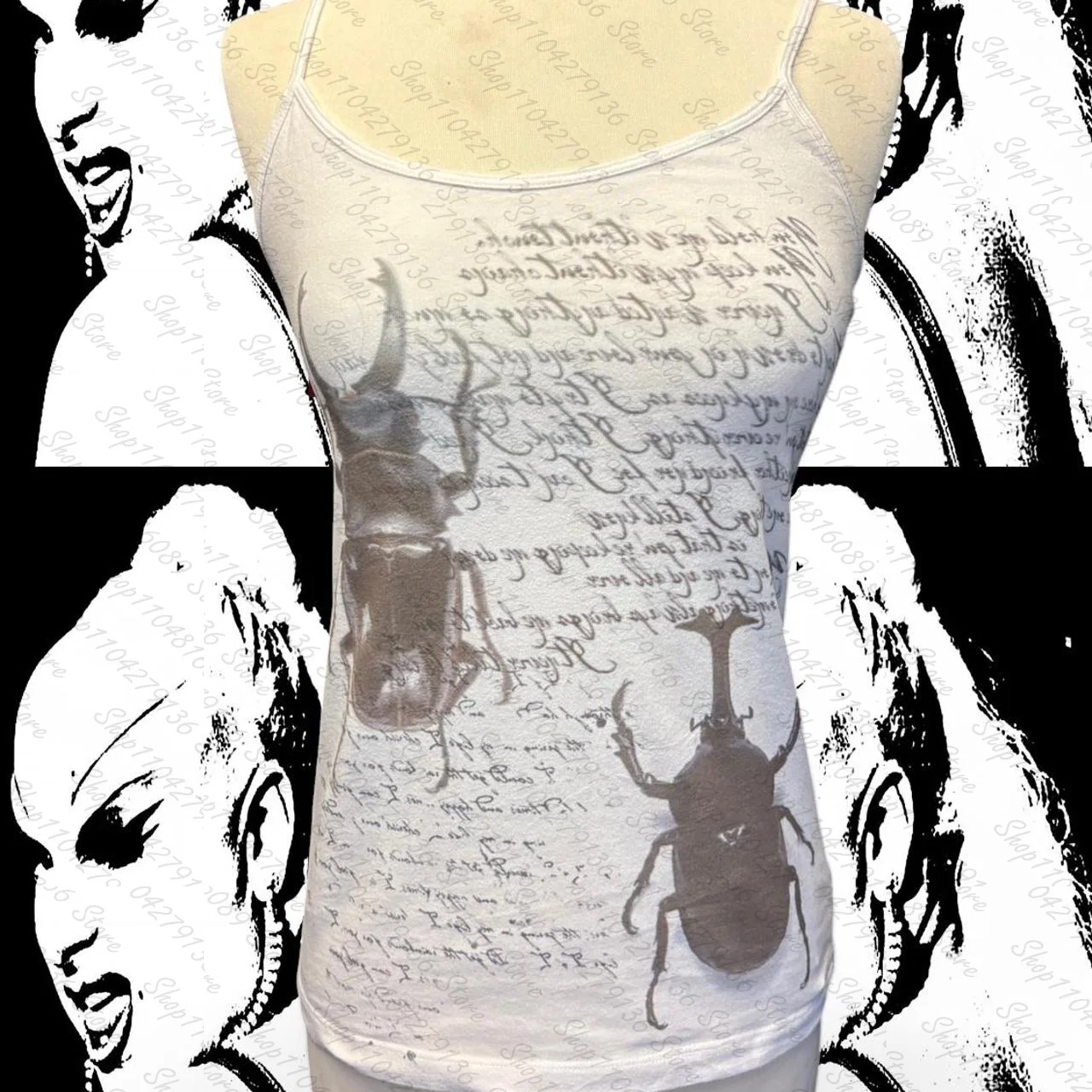 Crop Tops With Suspenders Grunge Clothes Y2k Vintage Top Women Aesthetic Women's Corset Woman Clothing Emo Summer Tanks & Camis