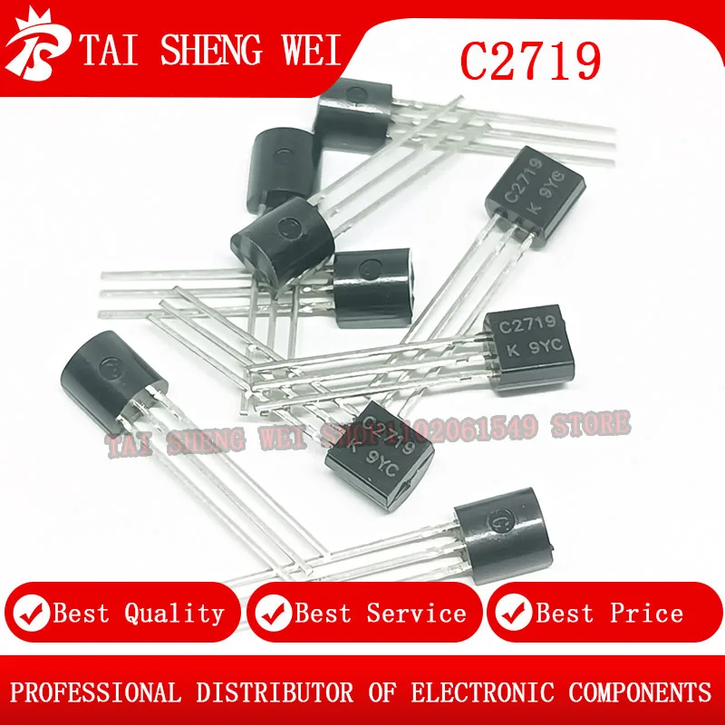 

20 шт. C27I9 TO-92 2SC2719 2719 A1152 2SA1152 1152 новый оригинальный