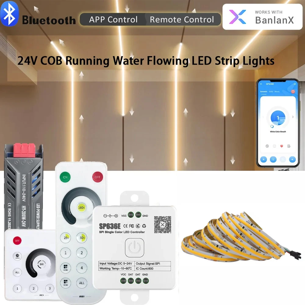 striscia-led-cob-effetto-acqua-corrente-5m-10m-dc24v-bianco-caldo-cct-con-controller-app-banlanx-telecomando-rf-e-pannello-a-parete-per-decorazione-luminosa
