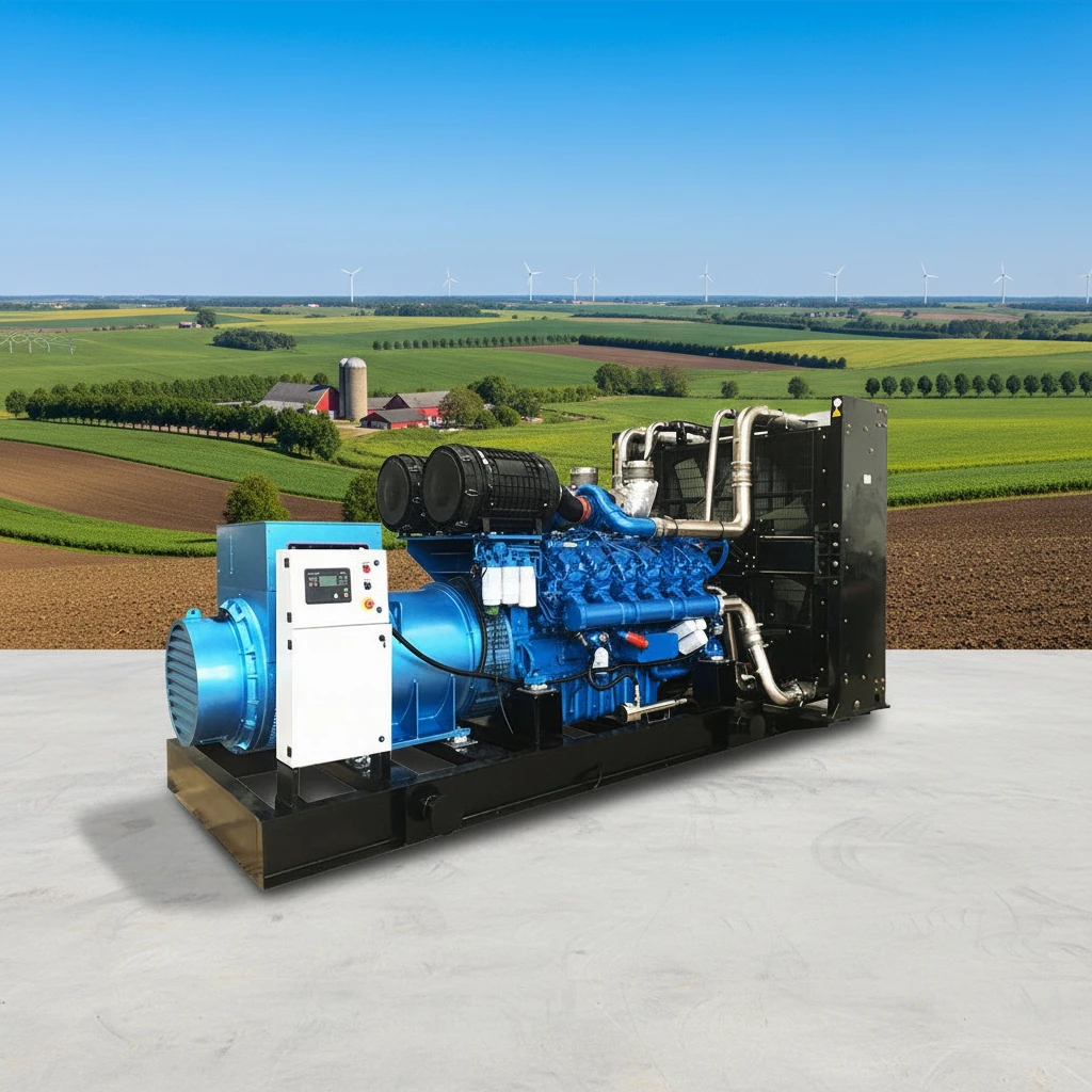 Portable Open Frame Generator Set 50kW Diesel Power Generator with Electric Start for Construction Site Farm Drainage