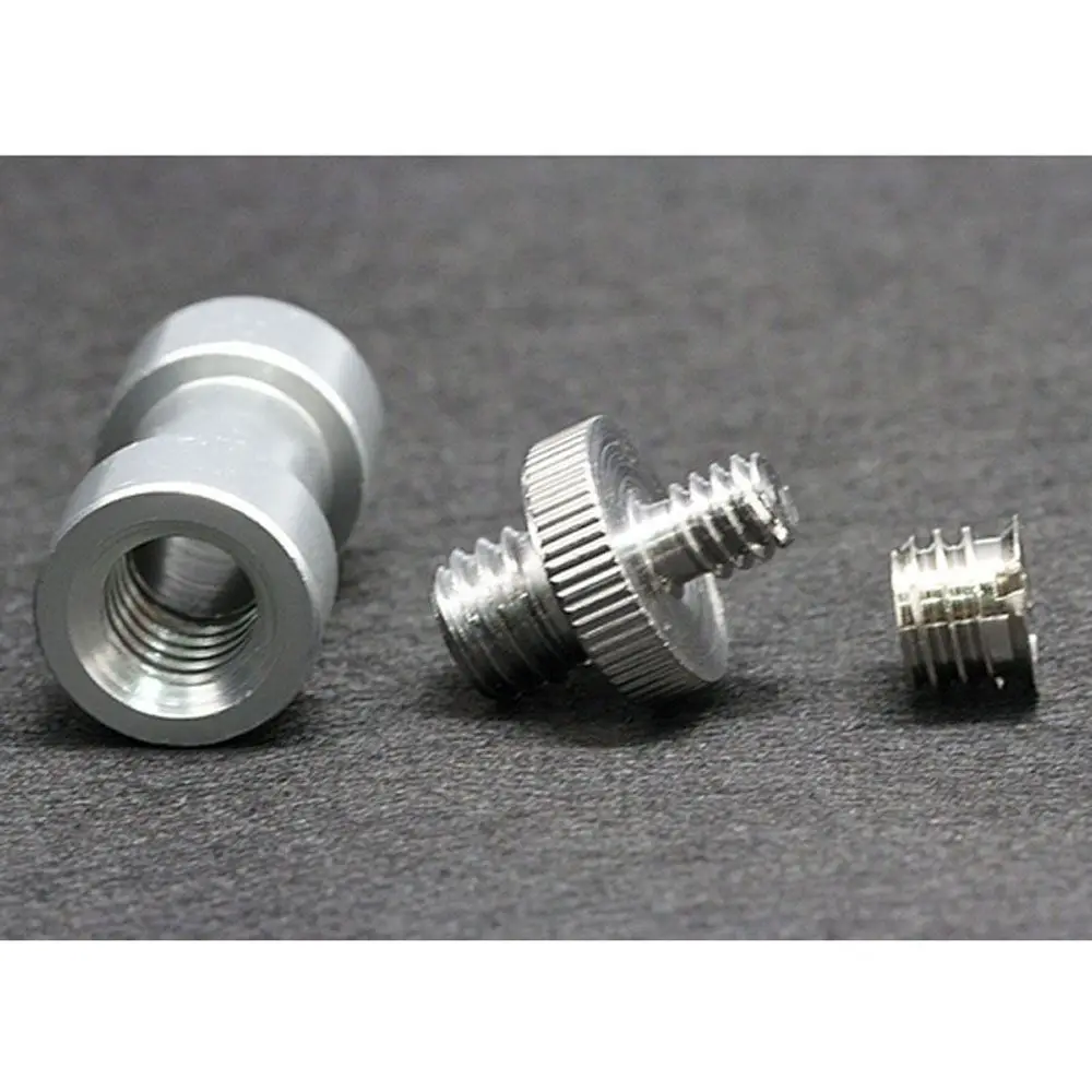Hot 1/4"To 3/8" Camera Tripod Stand Converter Adapter Camera Flash Tripod Light Stand Thread Screw Mount Adapter