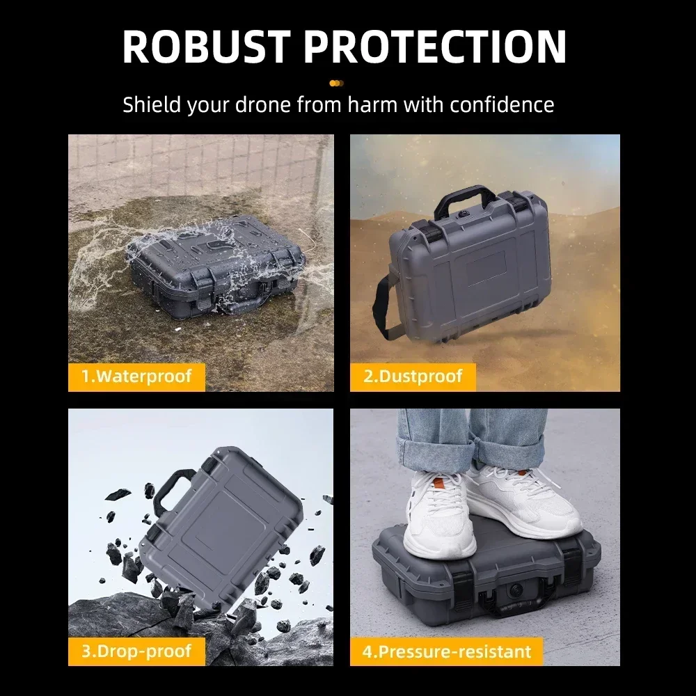 Dji Neoドローン用の防水ケース,ハードシェル,防爆収納バッグ,屋外旅行,大容量ボックス,ケース,ドローンアクセサリー
