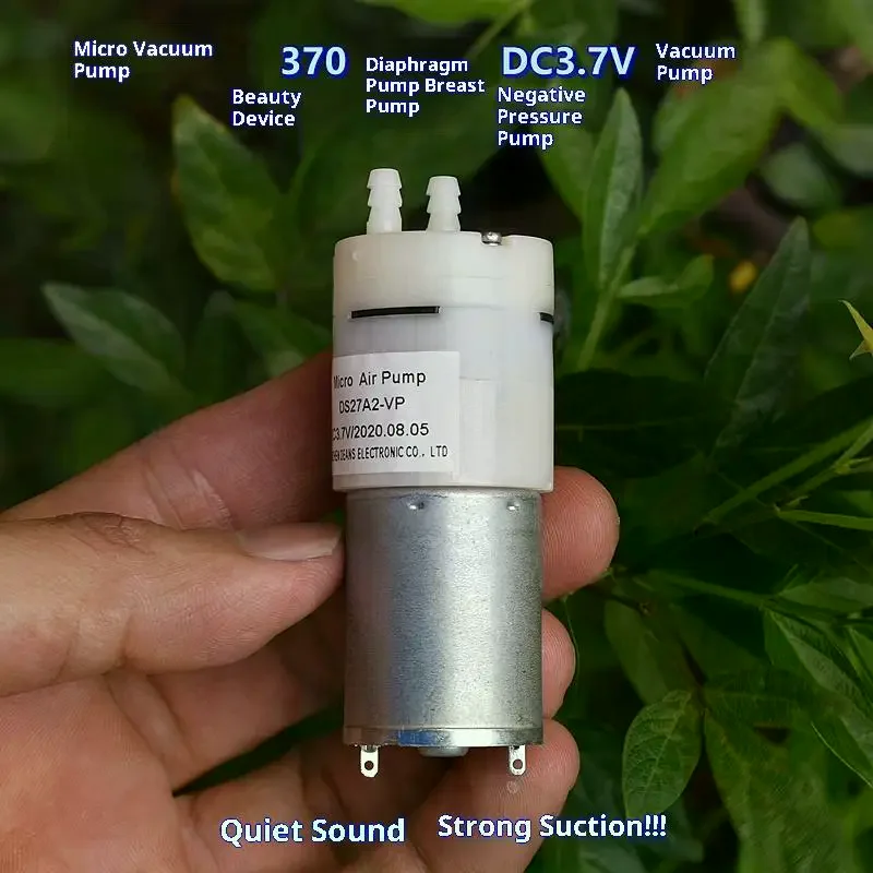 1Pcs Micro Self-priming Suction Water Pump DC 3.7V 5V Small Mini 370 Motor Diaphragm Pump DIY Dispenser Tea Table Garden Pumping