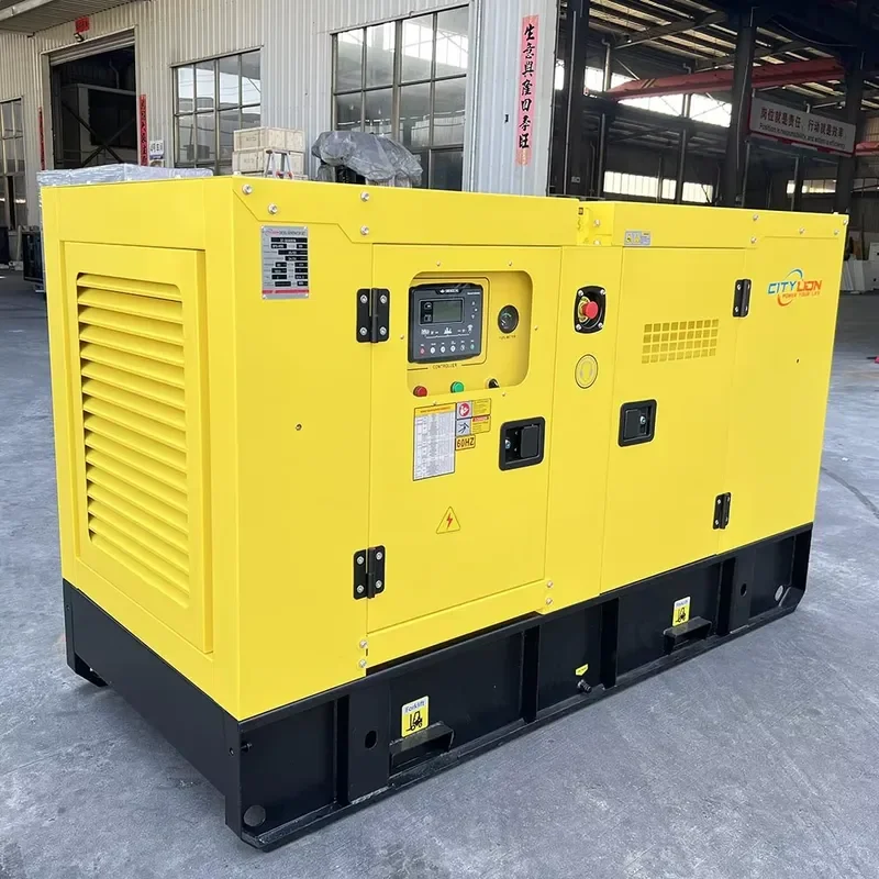3 Phase 15 KVA 12KW Silent Generator with Auto Start Remote Start Open Frame ATS