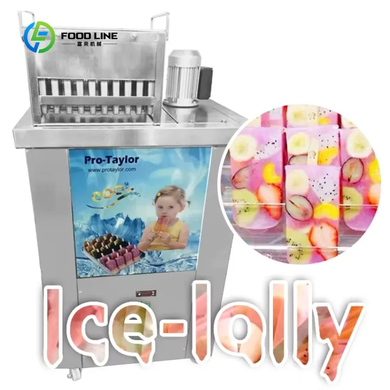 Customized Ice Lolly Popsicle Making Machine Commercial Stick Ice Cream Machine Ice Pop Machine