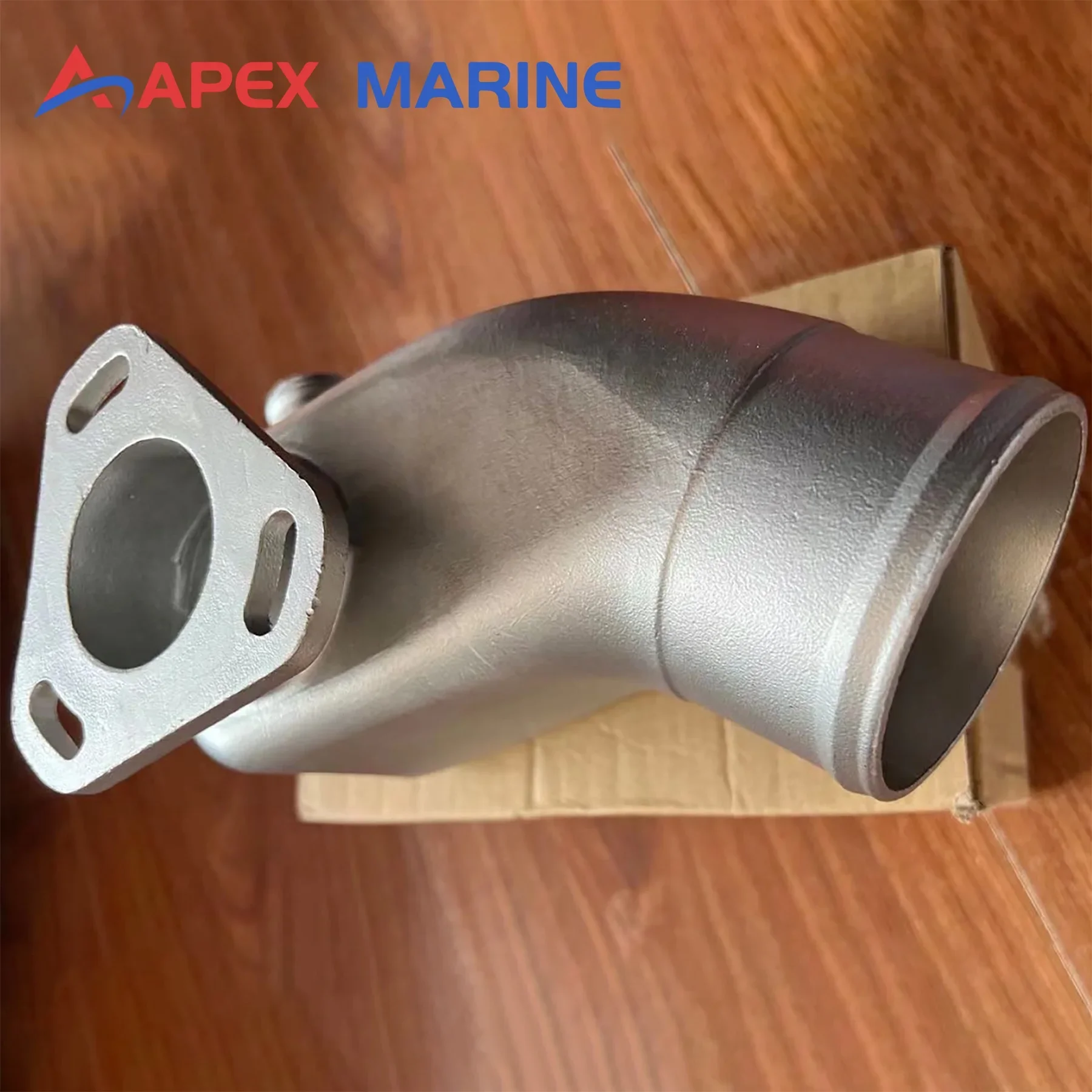 Marine Exhaust Mixing Elbow For Yanmar 4JH 4JH2 129671-13551 Stainless Steel SS316 129579-13551 129792-13552
