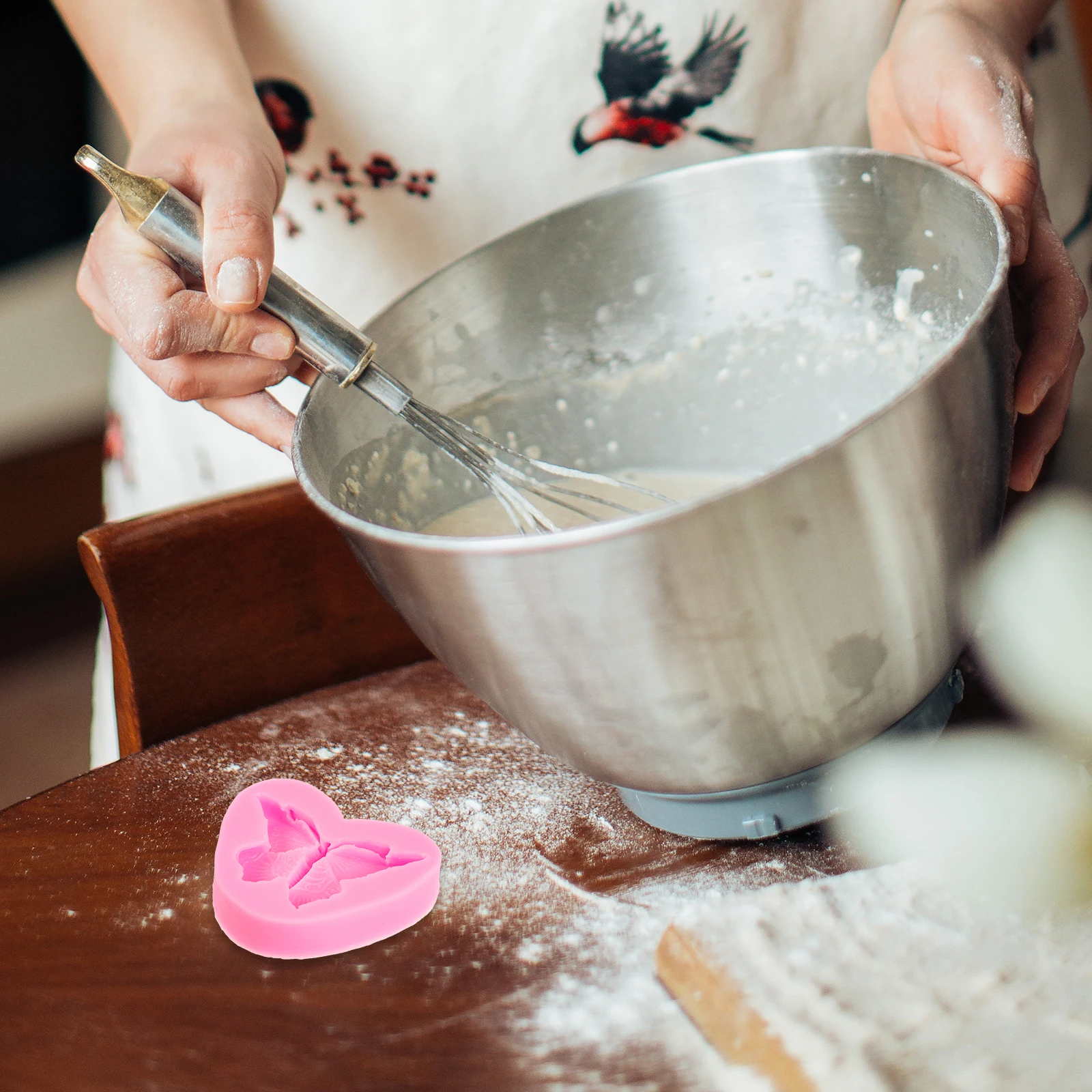 

Silicone Butterfly Cake Mold Baking Mold Candy Fondant Mould Chocolate Sugar Craft Eco-Friendly Non-Stick Oven Dishwasher Safe