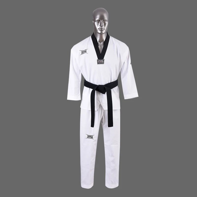 

Dobok Taekwondo Uniform Martial Arts Tae Kwon Do V-Neck Gym School Demonstration Team MMA Basic Uniforms For Kids And Adult 2023