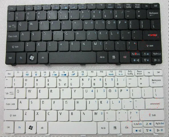 The new FOR ACER ze7 Founder R100 laptop keyboard white and black