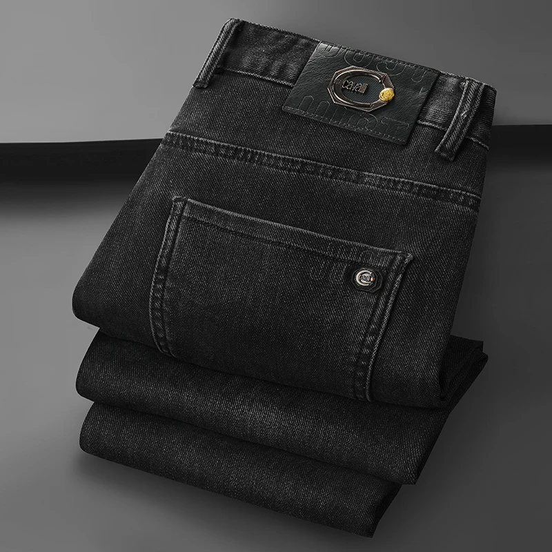 

Мужские джинсы Slim Fit из коллекции Outlet Store: повседневные, эластичные, модные, брендовые, длинные брюки для делового стиля, прямого кроя.