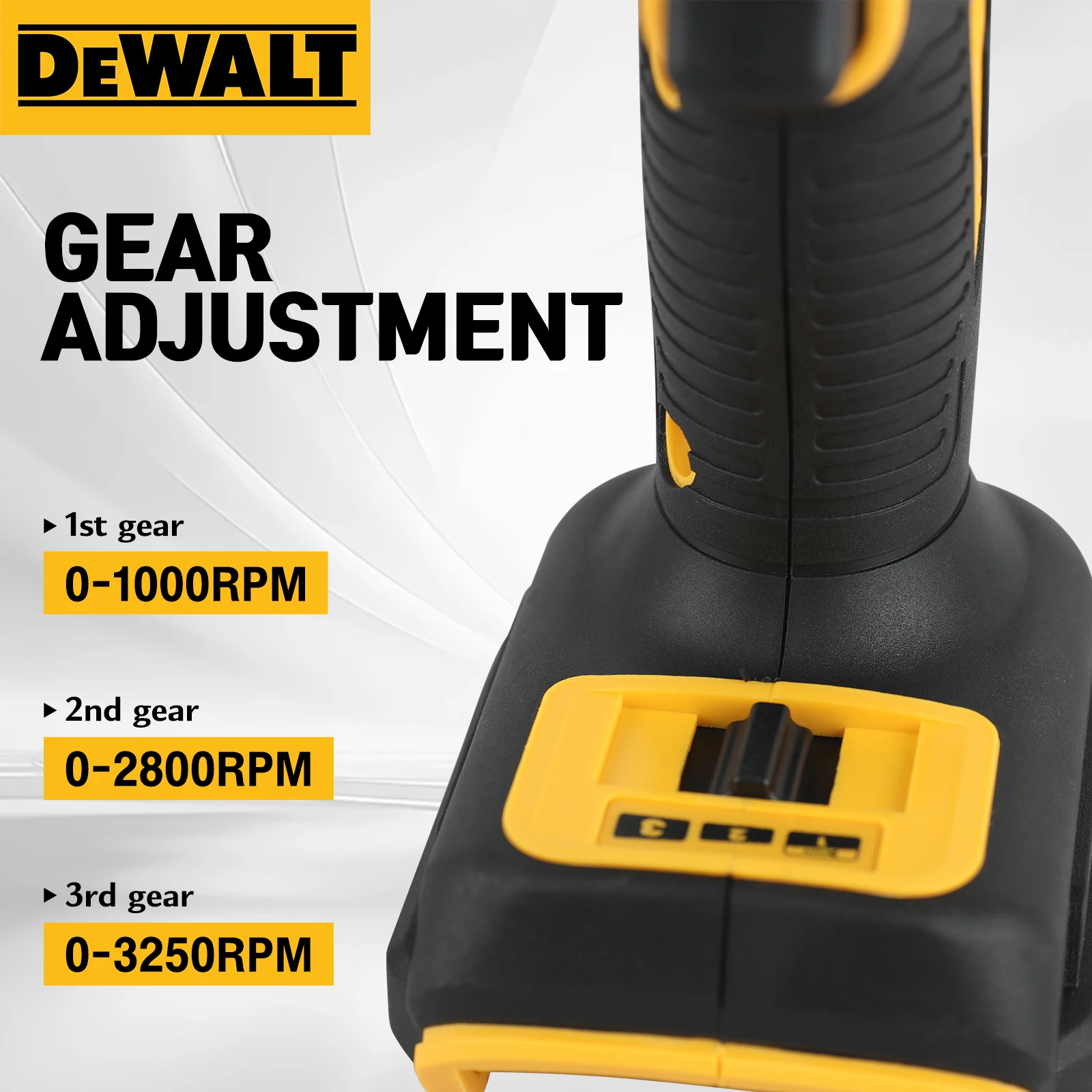 Dewalt DCF850 20V Rechargeable Wireless Electric Screwdriver,Lithium Battery, Power Tool, High Altitude Initial TorqueNaked Tool