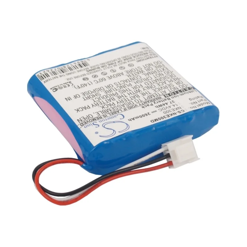 Li-ion Medical Battery for Nihon Kohden, 14.4V, 2600mAh, Compatible Models: Edan SE-300A, Edan SE-300B