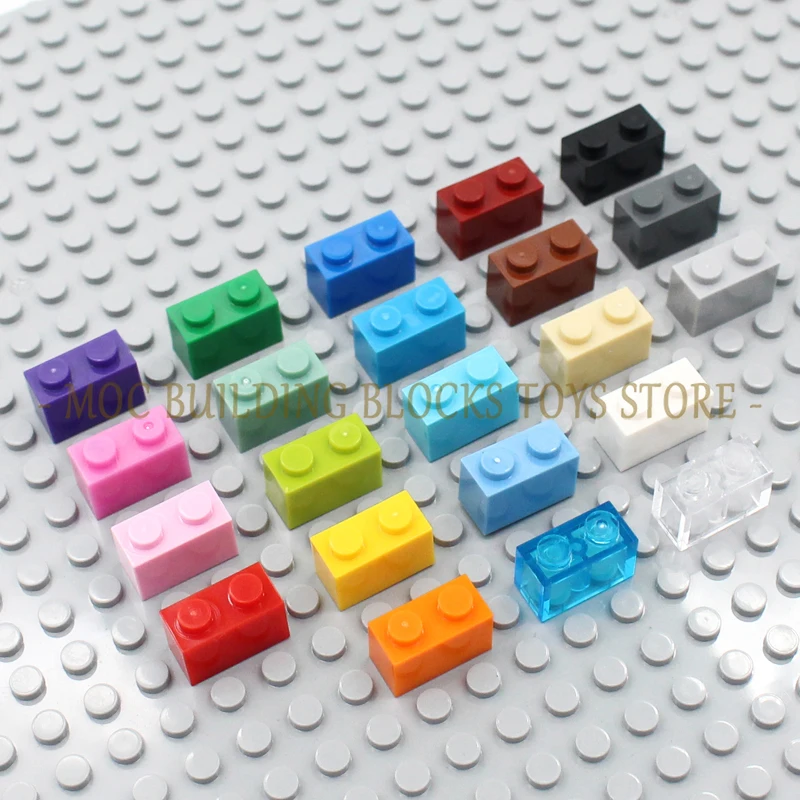 

MOC Part 3004 Brick 1x2 Classic Creative DIY Educational Building Blocks Splicing Compatible Assembles Particles Toys