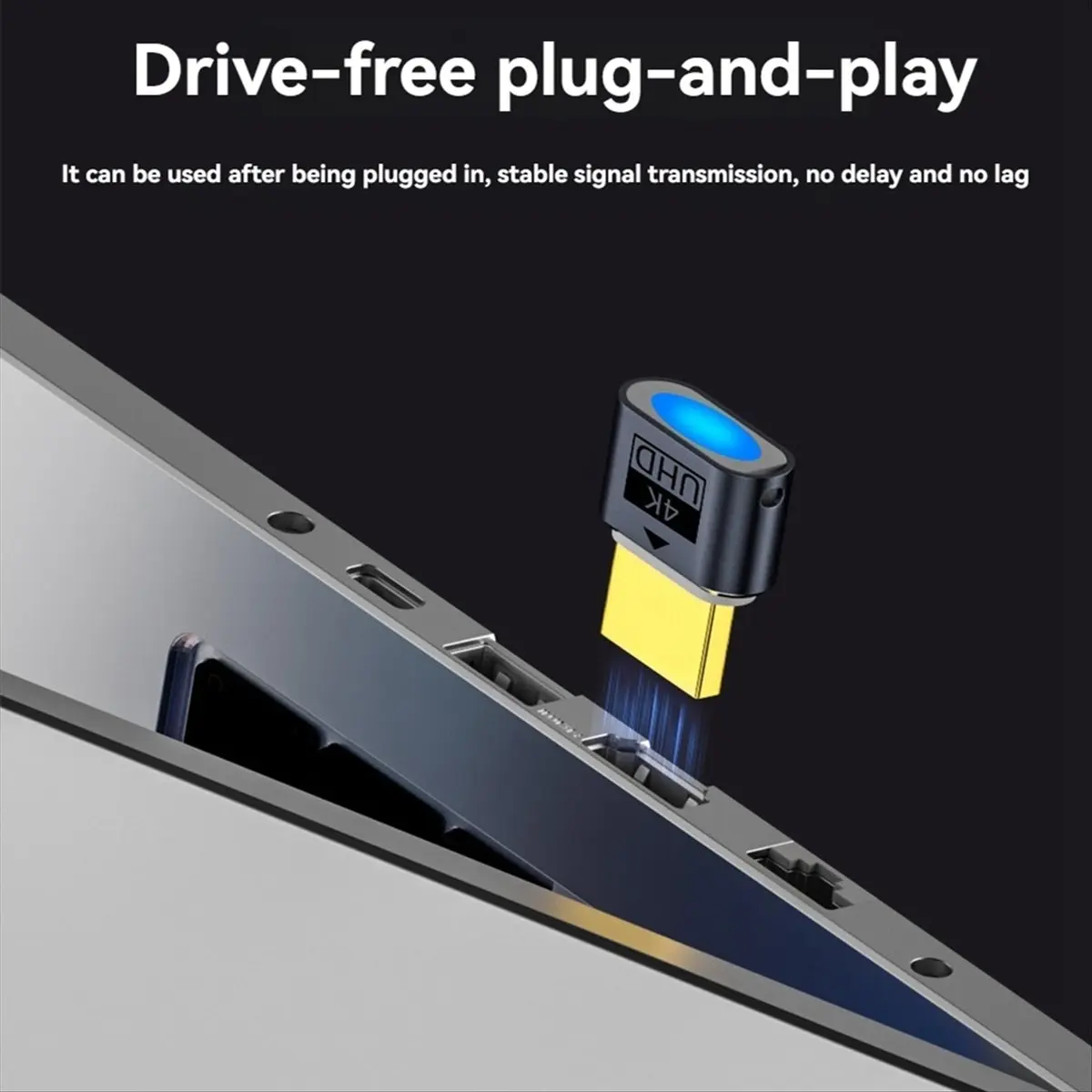 *N21R 2Pcs HDMI-Compatible Dummy Plug 4K HDR Virtual Monitor EDID Headless Ghost Emulator Support 4k 60Hz 1080 120Hz A