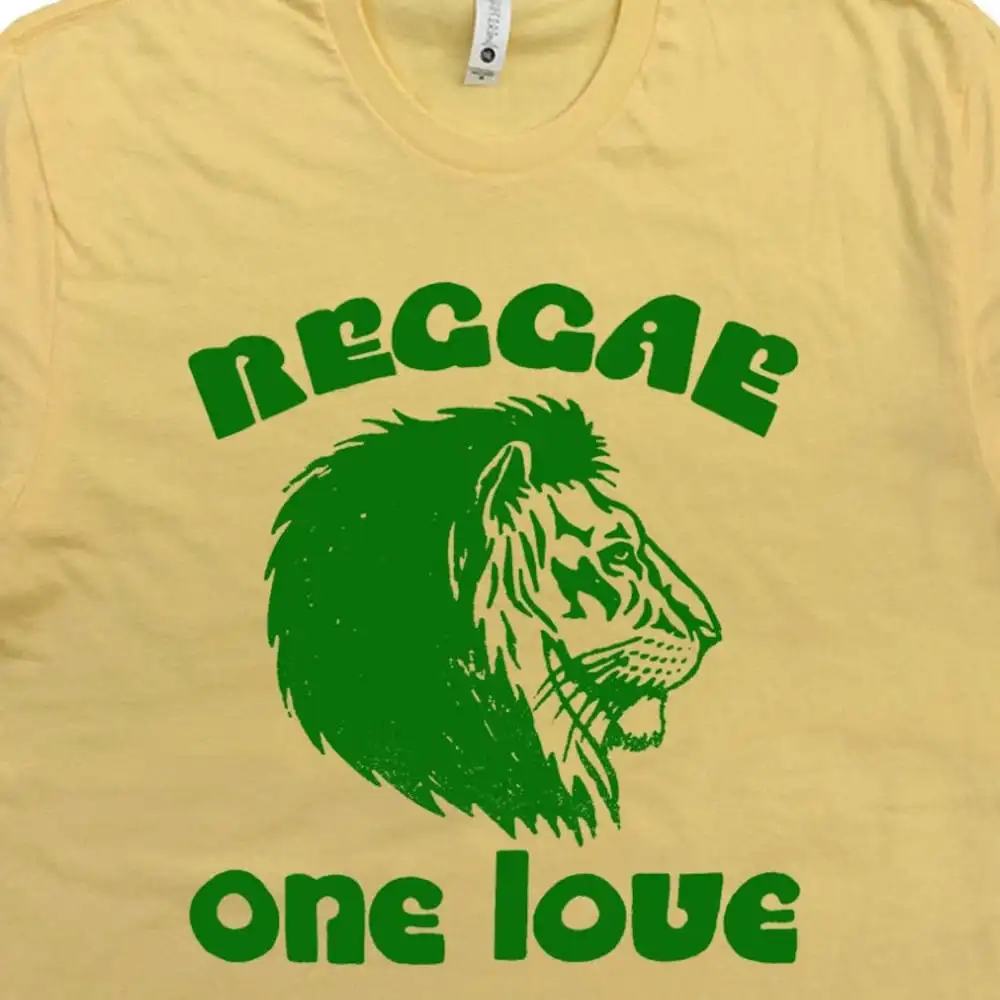 Reggae T Shirt One Love Vintage Cool Retro Rasta Zion Lion Band Concert Bob 70S Jamaica Marley Kids