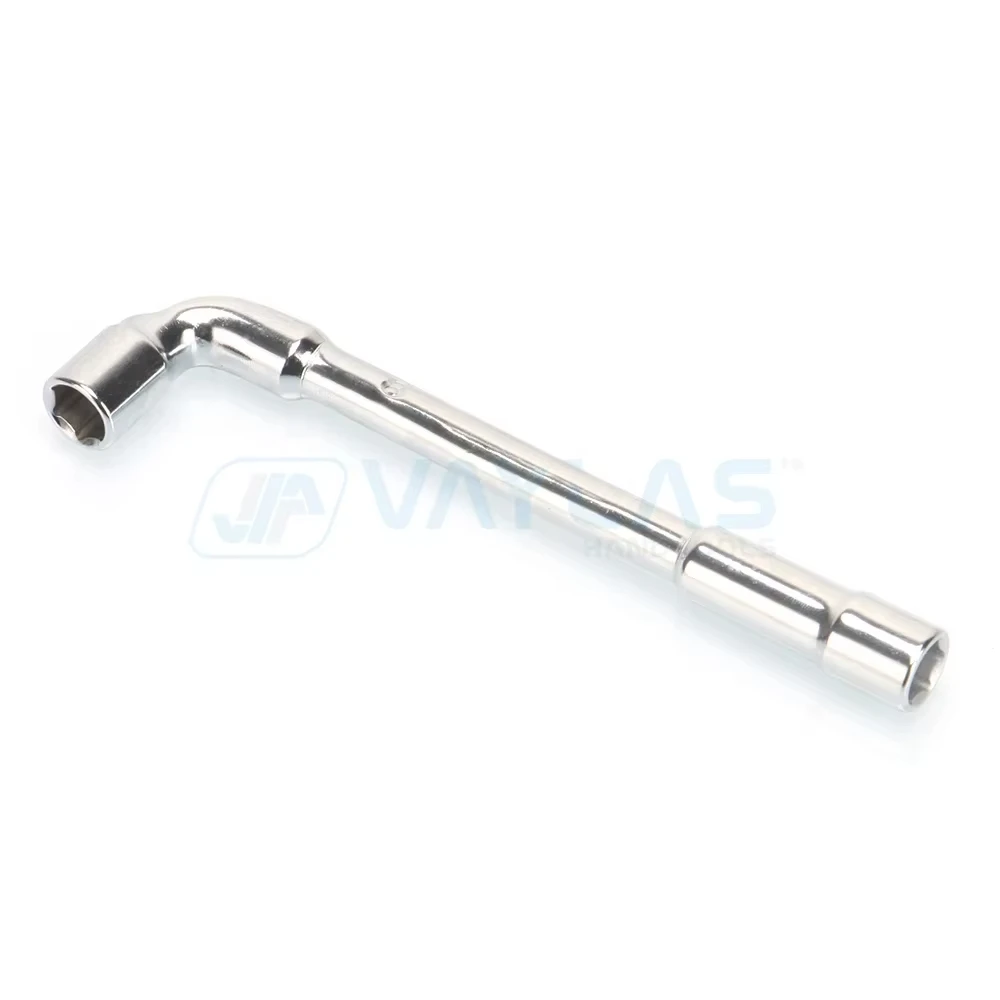 6-24mm L-Type Angled Socket Wrench Double Ended Nut Spanner with Thru Hole Multi-functional Socket Wrench Key Tools for Mechanic