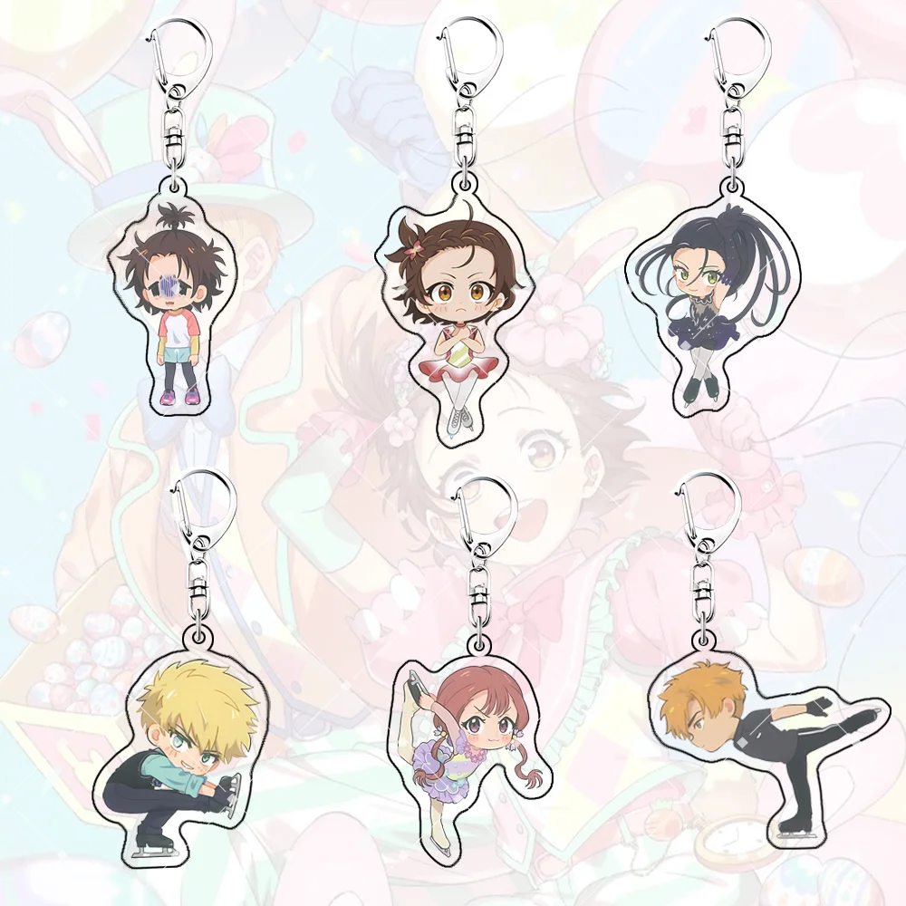 

Medalist Anime 6CM Acrylic Stand Keychain Inori Yuitsuka Hikaru Kamisaki Cute Figure Mini Figure Bag Pendant Ornament fans Gifts