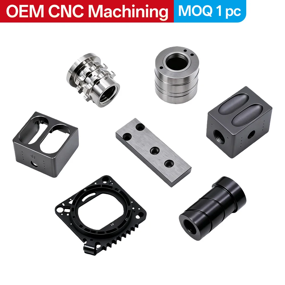 Custom CNC Machining Stainless Steel Flange Bearing Housings Die-Casting Services Stamping of Copper Aluminum and Zinc Alloys
