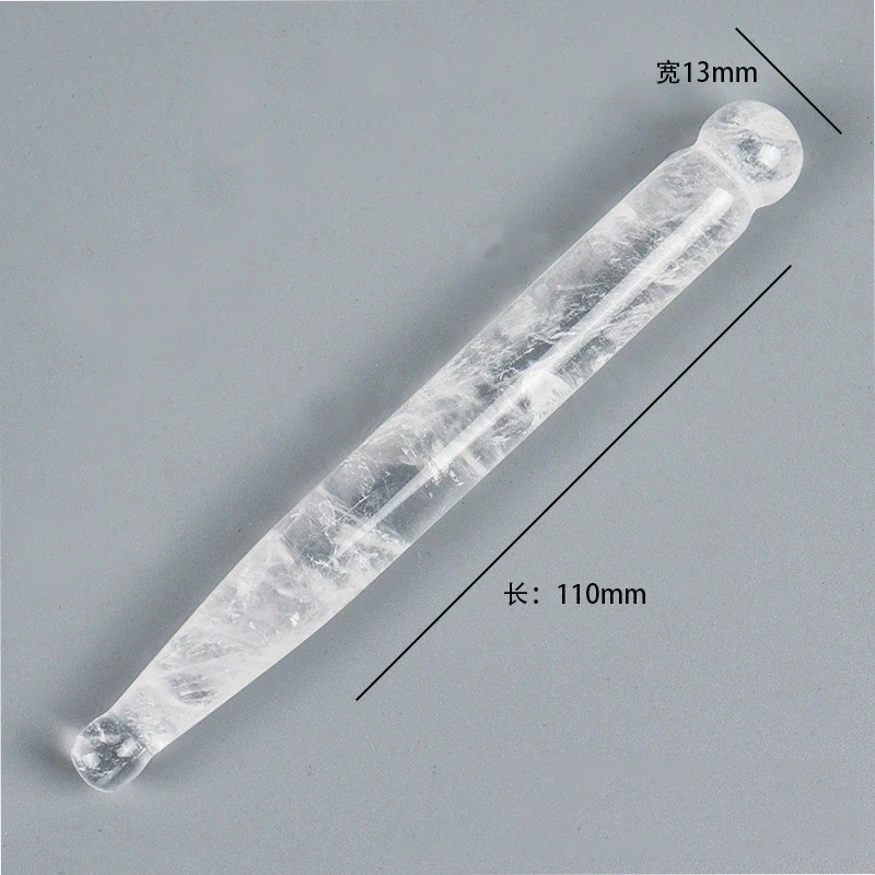 

Natural Jade Crystal Acupressure Pen Facial Gua Sha Tool Full Body Massager Foot Massage Therapy Beauty Skincare Relaxation