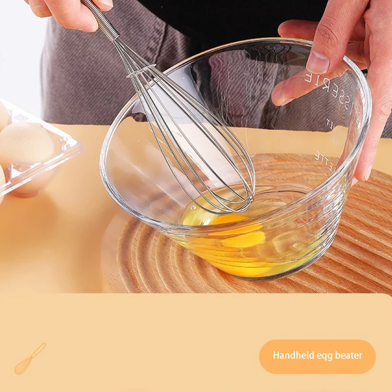 Hand Mixer Convenient Iron Manual Egg Beater Whipping Powerful Baking Tools Cream Hair Lighter Highest Rated Hand-held Egg Mixer