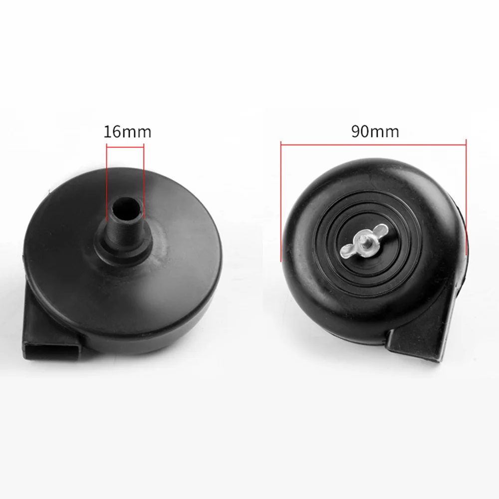 Tool Air Compressor Muffler Plastic Supply Vacuum Pump Black Cartridge Equipment For piston compressors Silencer Useful